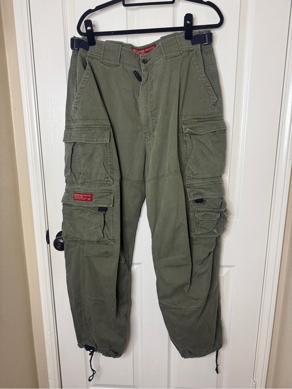Vintage Abercrombie & Fitch Olive Utility Cargo Pants